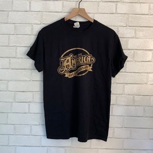 America 50th anniversary 100% cotton black T-shirt women’s size medium